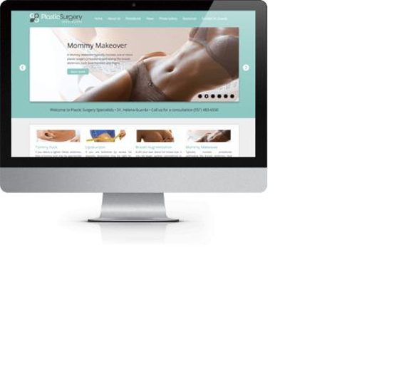 Plastic Surgery Specialists, Dr. Helena Guarda website